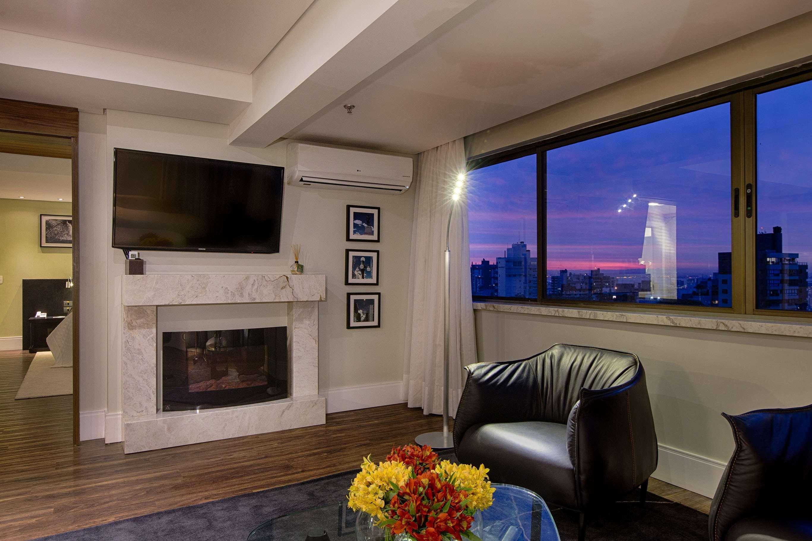 Art Hotel Transamerica Collection Porto Alegre Exterior photo A living room at the Mandarin Oriental, New York